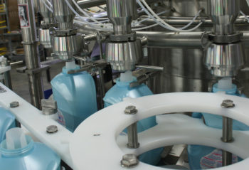 Packaging machines suited to the household cleaning products and personal care markets